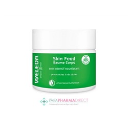 Weleda Skin Food Baume Corps Soin Intensif Nourrissant 150ml