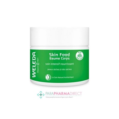 Weleda Skin Food Baume Corps Soin Intensif Nourrissant 150ml