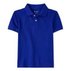Boys Uniform Pique Polo