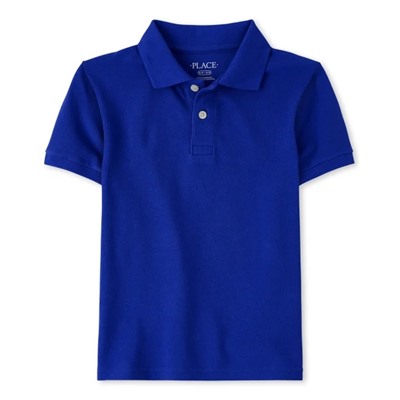 Boys Uniform Pique Polo