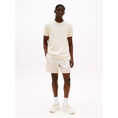Tommy Jeans Waffle Knit Logo T-Shirt