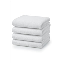 Bol Ticaret Tekstil 4 Adet Beyaz Pamuk Banyo, Spa, Masaj, Otel Havlusu 90x150 Cm Adet 650 Gram bolbanyopamuk