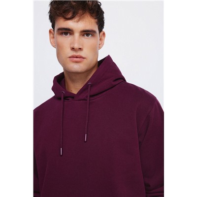 Sudadera capucha básica
