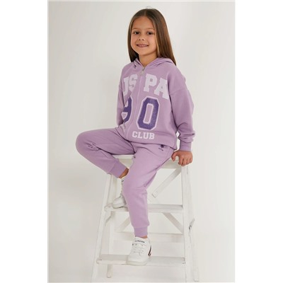 Kız Çocuk Lila Pijama Takımı