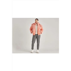 United Colors of Benetton Çıkarılabilir Kapüşonlu Kadife Mont 122A20YXDN01E-0K7