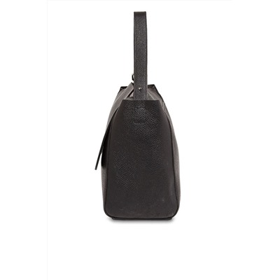 Bolso de piel Bage Negro