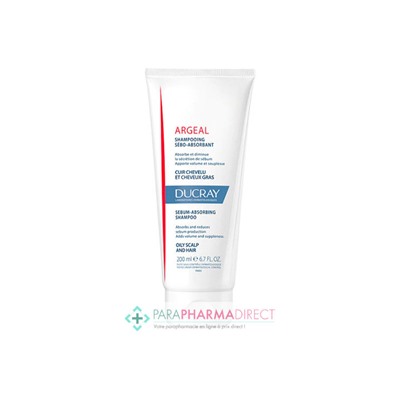 Ducray Argéal Shampooing Traitant Sébo-Absorbant 200ml