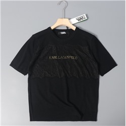 Вязаный кардиган с кружевной строчкой и вышитыми буквами KARL LAGERFEL*D ОРИГИНАЛ!
