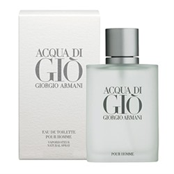 Acqua Di Gio by Giorgio Armani for Men Eau de Toilette Spray 3.4 oz