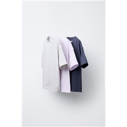 PACK TRES CAMISETAS LISAS