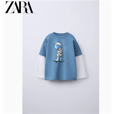 Лонгслив для мальчиков ZAR*A. Экспорт