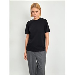 Футболка однотонная, B3022/blackis