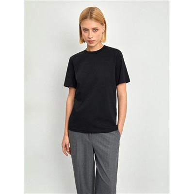 Футболка однотонная, B3022/blackis
