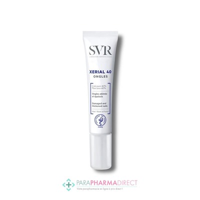 SVR Xerial 40 Ongles Gel Ongles Abîmés & Epaissis 10ml