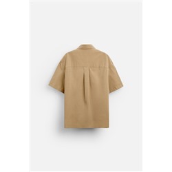 CAMISA POPELÍN BOLSILLO