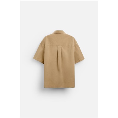CAMISA POPELÍN BOLSILLO