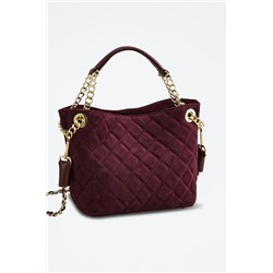 Bolso de piel Hina Violeta