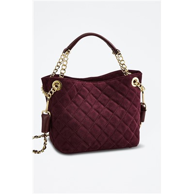 Bolso de piel Hina Violeta