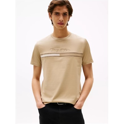 Tonal Signature Flag Logo T-Shirt