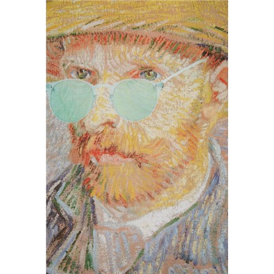 Camiseta autorretrato obra de arte