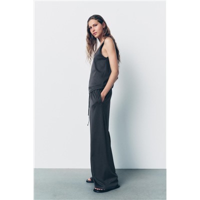 STRAPPY MERCERISED THREAD TOP
