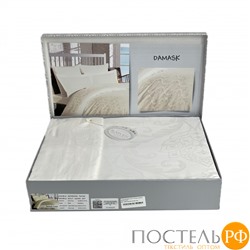 Постельное белье Karven жаккард евро Damask Cream