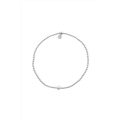 Pulsera Madeleine Plata y perla cultivada