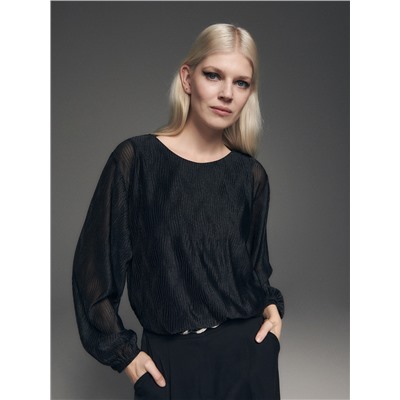 Glänzende Bluse