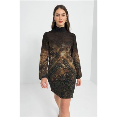 Vestido recto boho