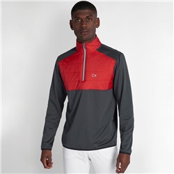 Sudadera - rojo y gris oscuro