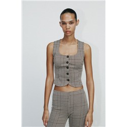 TOP CHALECO INTERLOCK