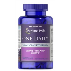 Puritan's Pride One Daily Women's Multivitamin with Zinc