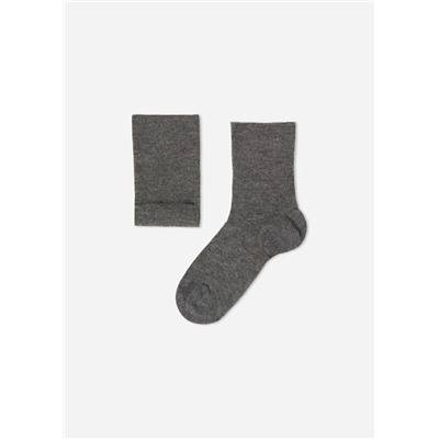 Kurze Socken mit Cashmere für Mädchen