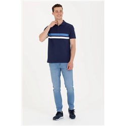 Erkek Lacivert Polo Yaka Tişört