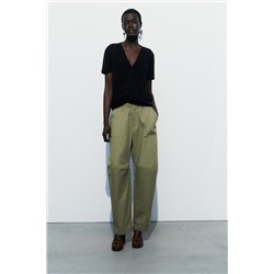 COTTON T-SHIRT WITH ENZYME FINISH