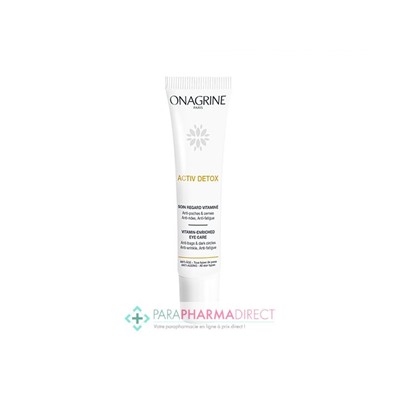 Onagrine Activ Détox Soin Regard Vitaminé 15ml