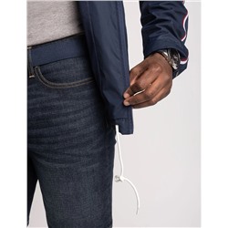 SIGNATURE STRIPE STOW HOOD JACKET