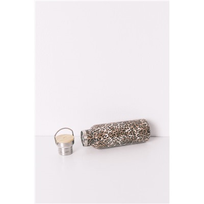 Botella metal animal print