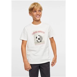 Camiseta estampada algodón -  Niño | MANGO OUTLET España