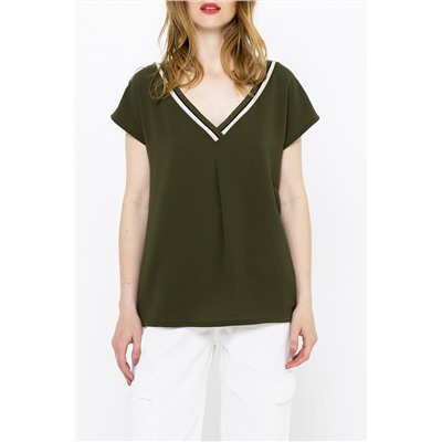 Camiseta Caqui