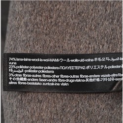 Элегантное двубортное шерстяное пальто средней длины с V-образным вырезом Massim*o Dutti ОРИГИНАЛ!