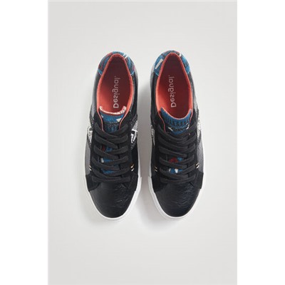 Sneakers suela gruesa étnicas