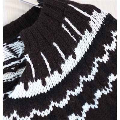 Жаккардовый кардиган с узором