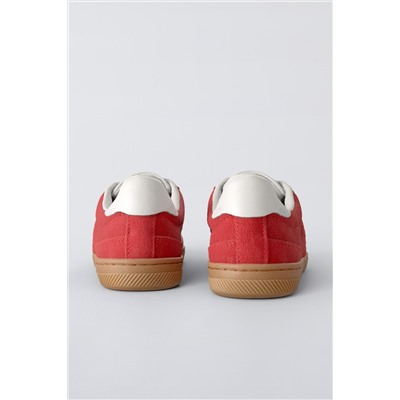 LEATHER TRAINERS
