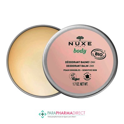 Nuxe Déodorant Solide Doux Peaux Sensibles BIO 50 g