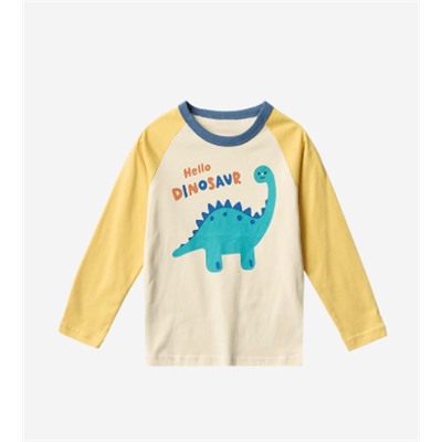 Лонгслив для мальчиков и девочек. Экспорт. Хлопок 100%