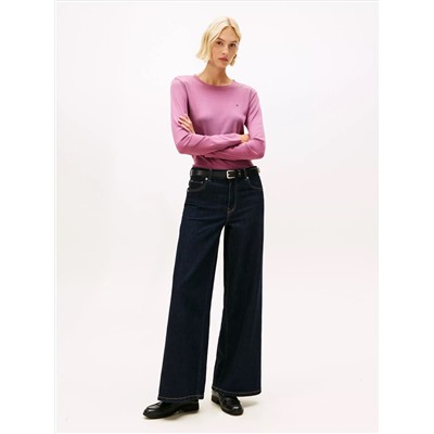 Long-Sleeve Crewneck Favorite T-Shirt