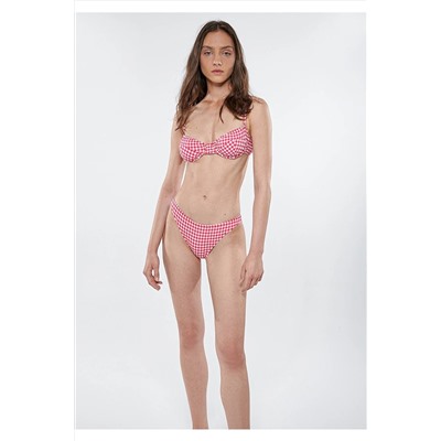 Mavi Pötikare Pembe Bikini Altı 1910487-71032