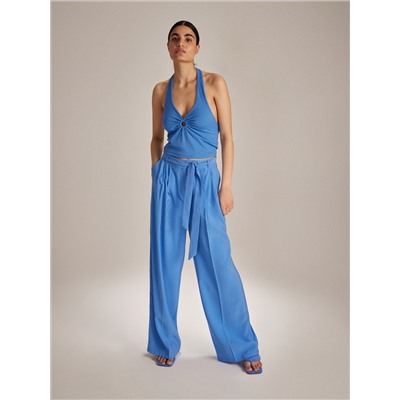 Hose mit hohem Modalanteil und weitem Bein
