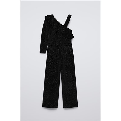 SHINY VELOUR JUMPSUIT
